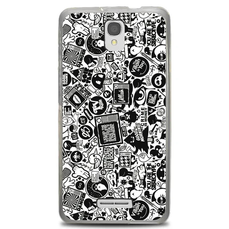 Soft Silicone Case For Alcatel One Touch Pop Star 4G 5070X 5070D Cover 5.0 inch UV Print Phone OT 5070 TPU |