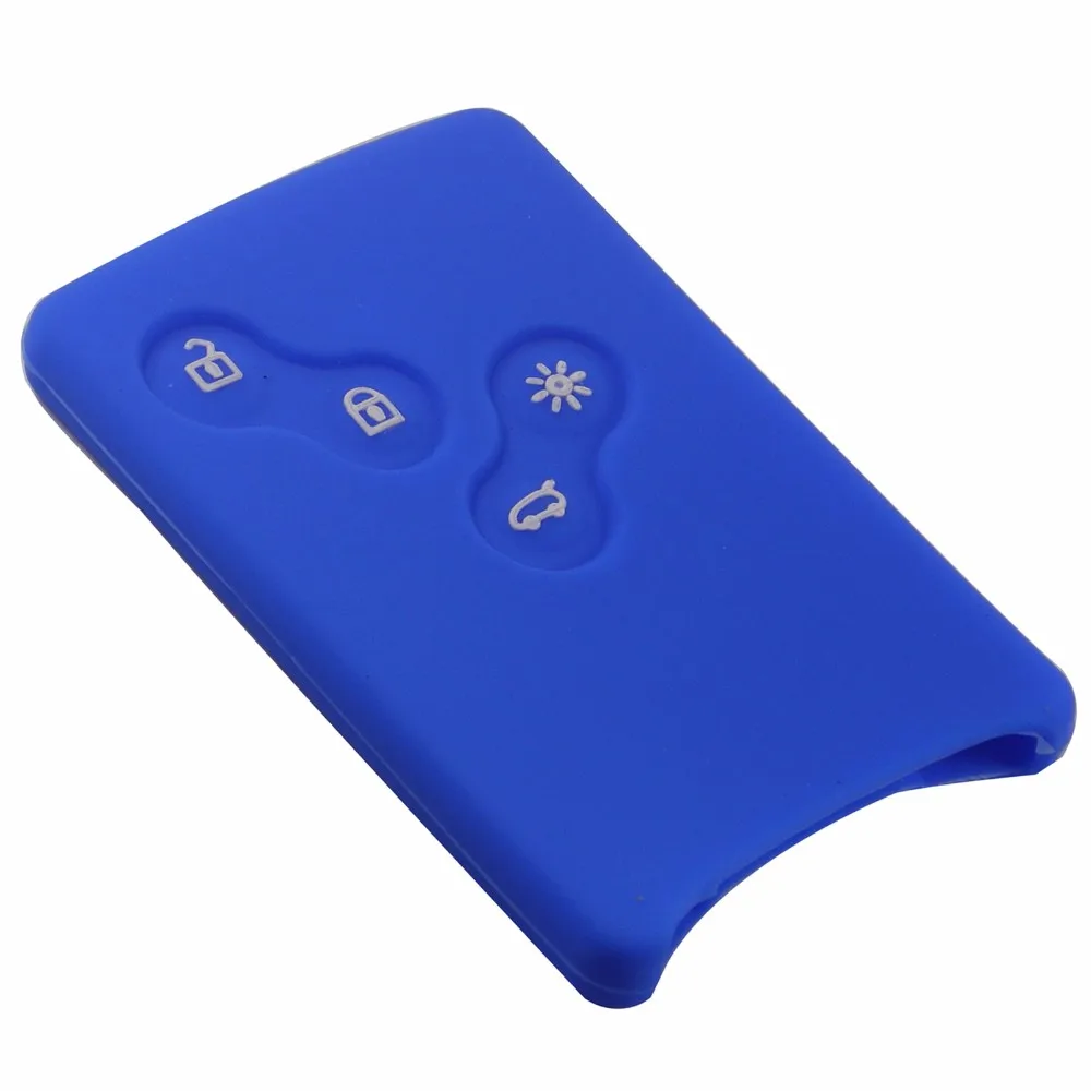 Sailnovo 4 кнопки Автомобильный ключ силиконовый чехол протектор держатель для Renault