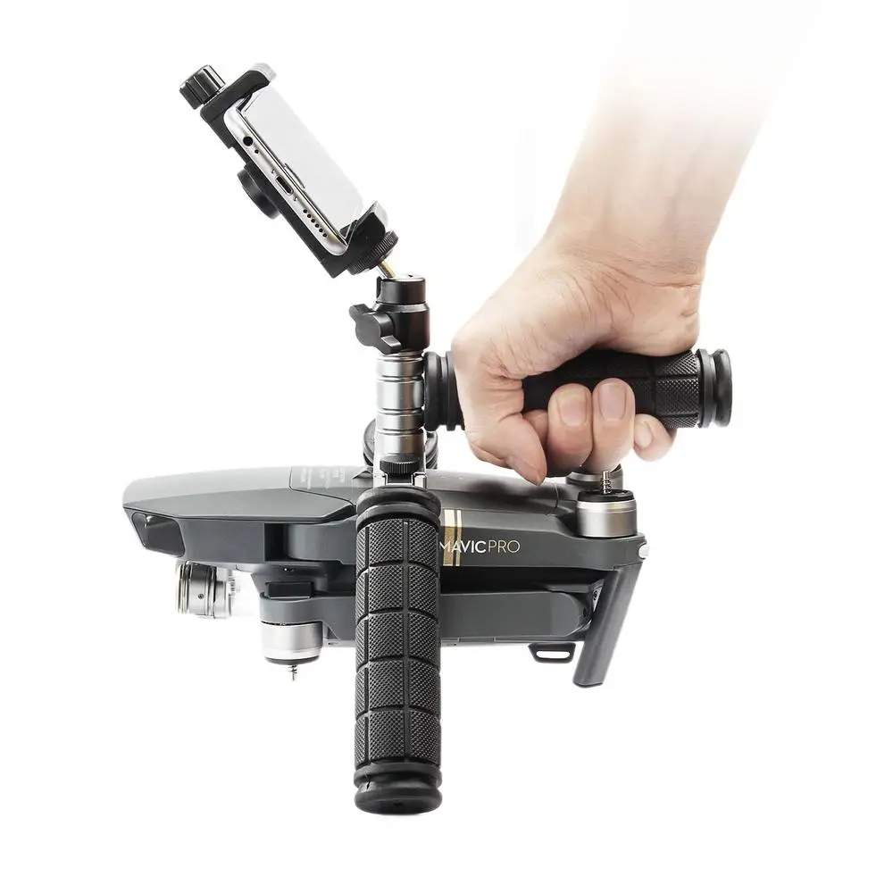 EACHSHOT Cinema Tray Metal Dual Handheld Gimbal Camera Stabilizer Bracket Kit for DJI Mavic Pro | Электроника