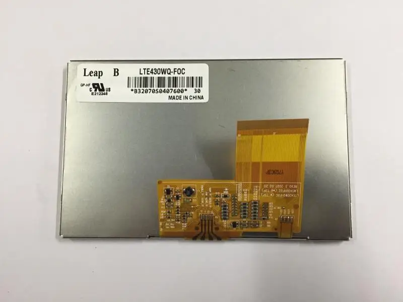 Бесплатная доставка 4.3 дюймов 45pin lte430wq foc f0c ЖК дисплей экран с сенсорным