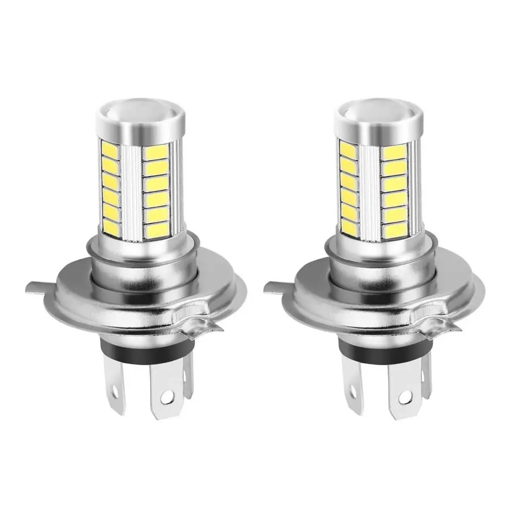 12 В H4 светодиодный 5630 33SMD супер яркий автомобильный светильник с источником света