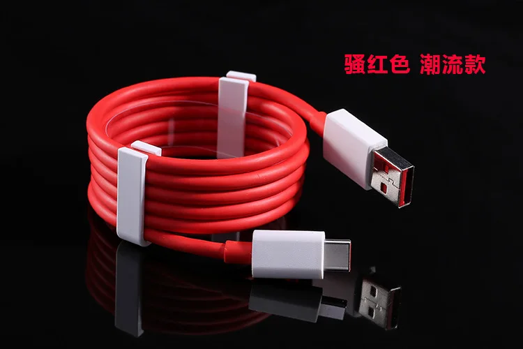 Original ONEPLUS 3 3T 5 5T DASH Cable 100CM 4A Fast charging cable data line for oneplus 2 3t USB 3.1 Round packing | Мобильные