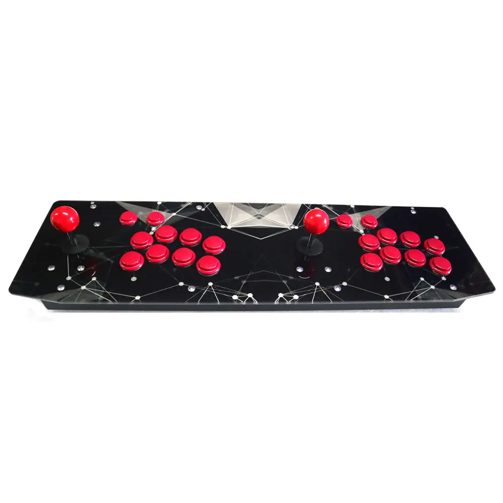 Металлическая Ретро аркадная игровая консоль для двух игроков 64 Гб/128 ГБ