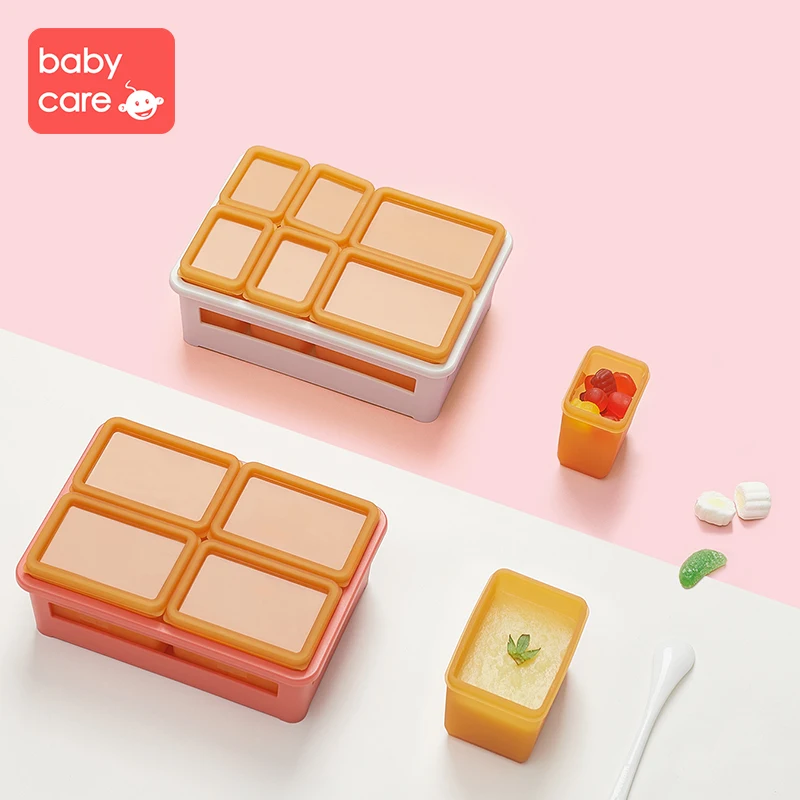 Babycare пищевая добавка коробка фруктовая форма для льда квадратная Пищевая силиконовая холодильная микроволновая печь