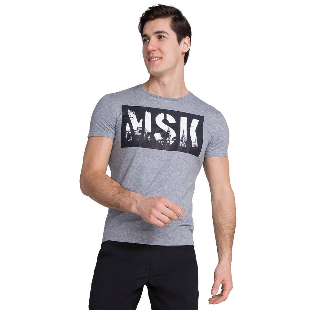 Футболка Gloria Jeans мужская с урбанистическим принтом BKT000799|t shirt|t shirts for menclothes men |