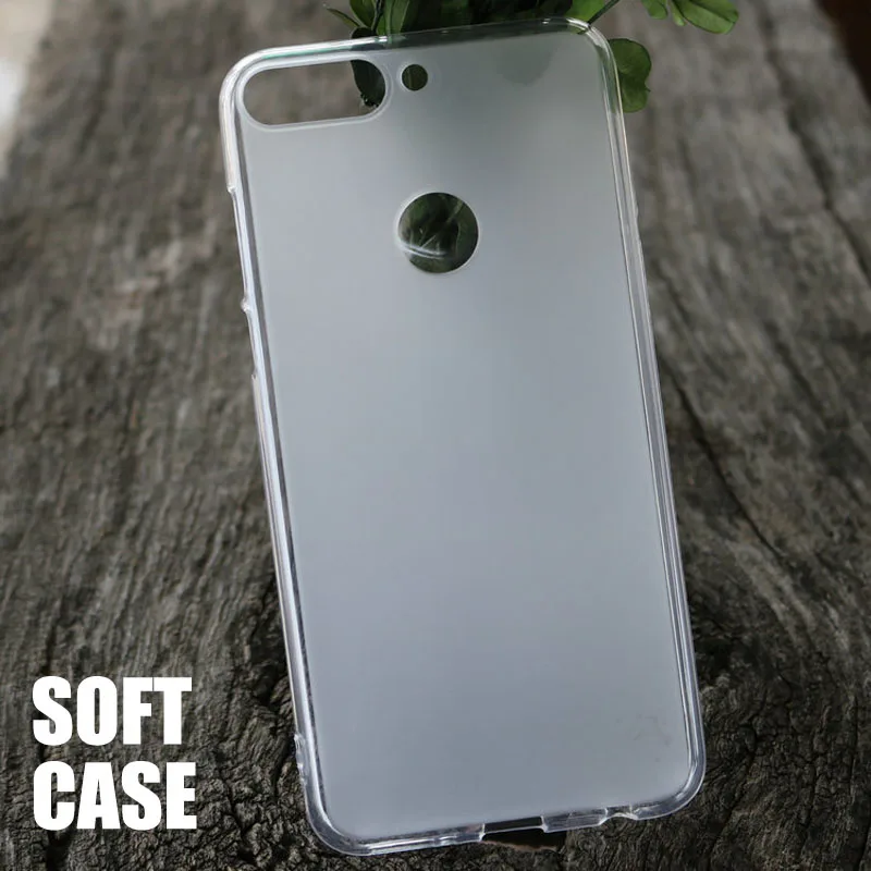Huawei Y6 Prime 2018 Case Luxury Matte TPU Soft Cover For Y 6 Phone Cases Back |