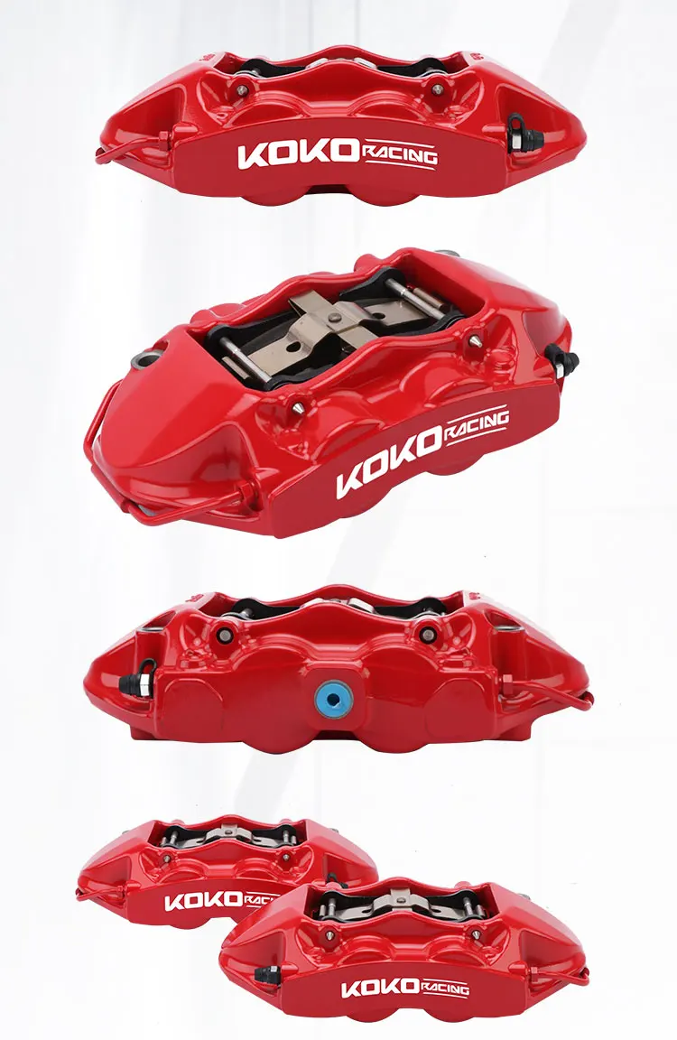 KOKO Racing выхлопных газов системы изменение автоматический тормозной комплект часть GT4 стиль тормозные колодки для Subaru Legacy 18 обод колеса спереди
