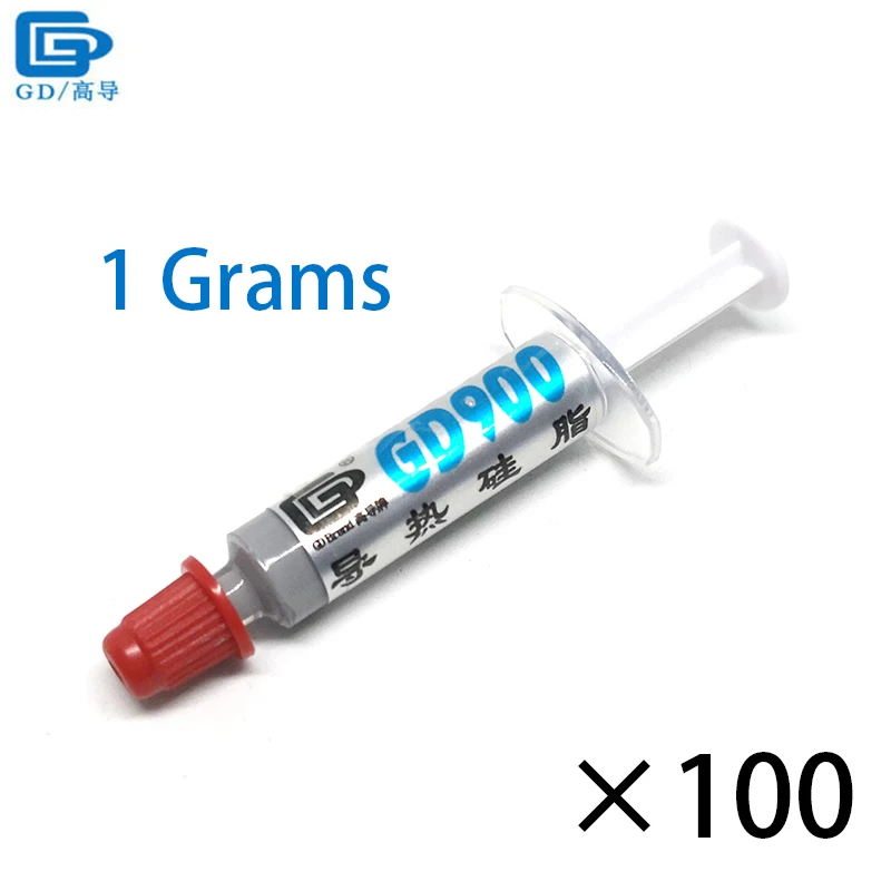 

Термопаста GD900 силиконовая для охладителя процессора SSY1, 100 шт.