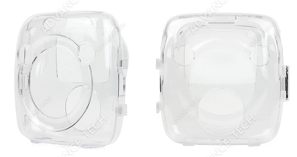 Fujifilm Instax квадратный SQ10 Камера Crystal Case ПВХ прозрачный ремешок сумка протектор