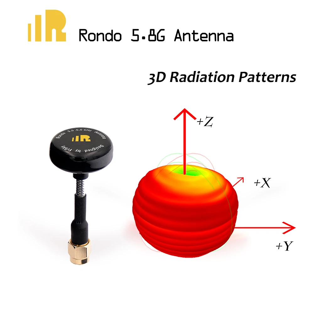FrSky 5 8 Ghz Rondon антенна VTX SMA Коннектор|Детали и аксессуары| |