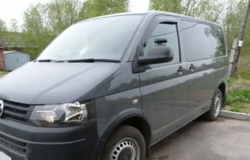 Ветровики для фольц фольцваген транспортер Т5 T дефлекторы окон дождевики