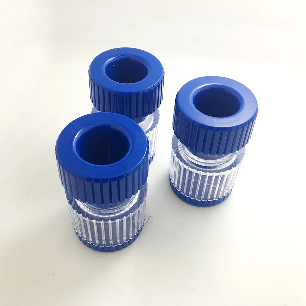 Blue Coffee Pill Crusher Pill Pulverizer Tablet Grinder Medicine Cutter Crusher Storage Box Crush Medicine Pill Storage