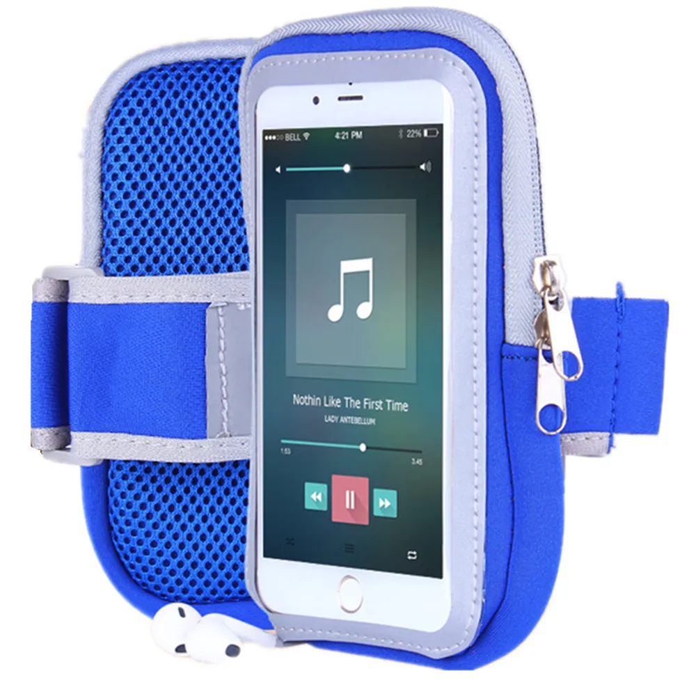 200pcs ERGIBY Sports Running 6 inch Mobile PhoneTtouch Arm Package Outdoor Fitness Breathable Wrist Waterproof Band | Мобильные