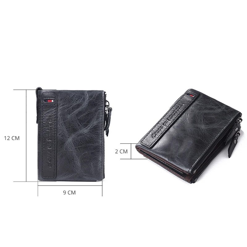 CROSS OX Мужская кожаная сумочка WL106|men genuine leather wallet|leather walletgenuine wallet |
