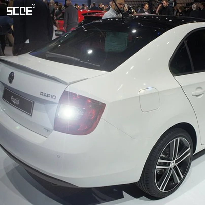 Для Skoda Rapid (NH3) Spaceback (NH1) SCOE 2015 Новый 2X30SMD сверхъярсветильник светильник заднего