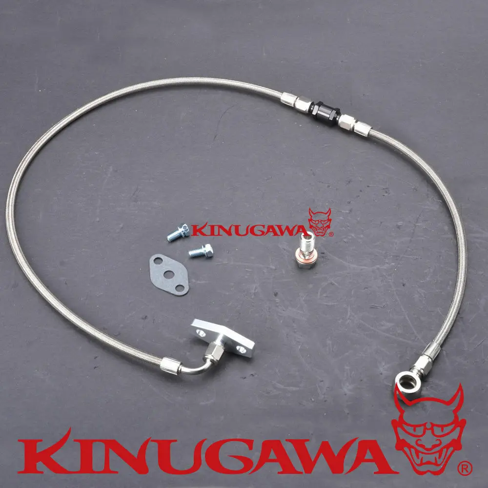 Kinugawa турбо линия подачи масла комплект для Ford Falcon BA BF XR6 FPV F6 w/Garrett T4 T04B T04E T04R |