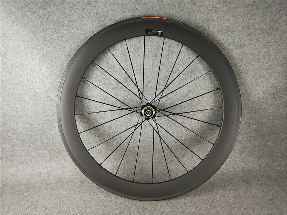 UD Matte 700c коляска 60 мм Углеродные дорожные велосипедные колеса с шириной 23 Novatec A271