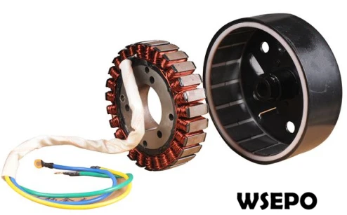 Блок питания и ротор для генератора постоянного тока 3000 Вт 18 полюсов 48 В/60 в/72 в