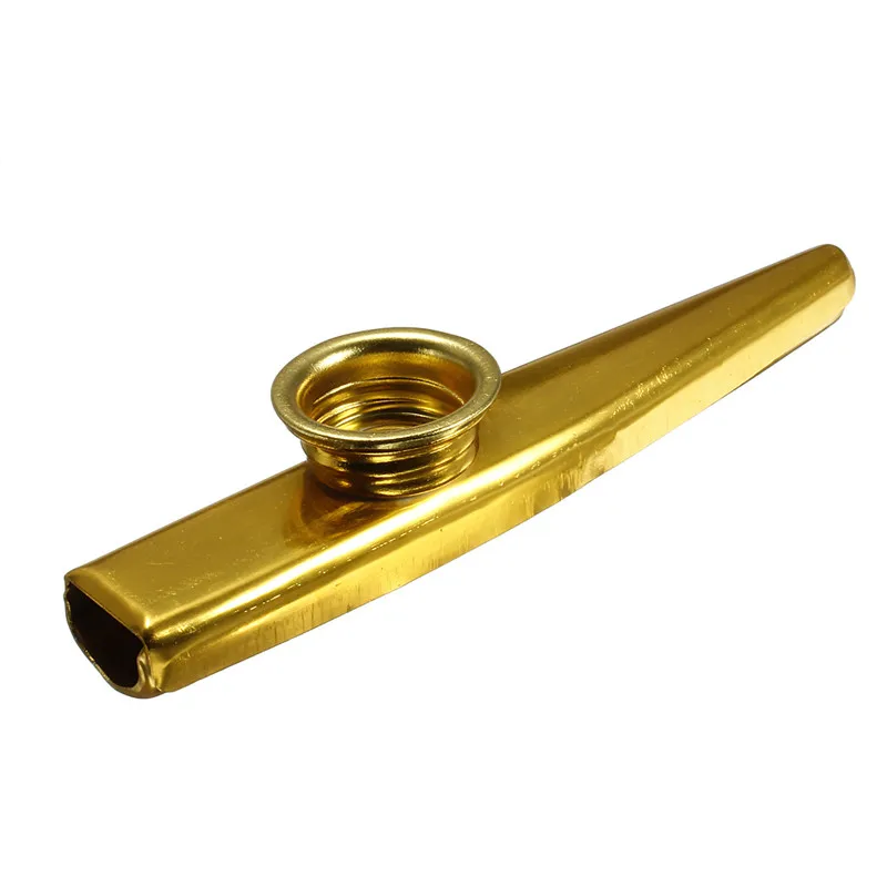 ЗЕБРА Новое поступление простая Легкая металлическая гармоника флейта kazoo для