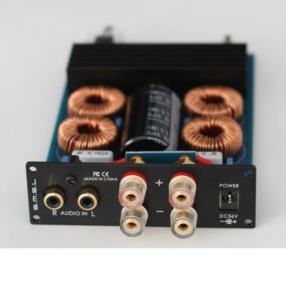 Стерео Hi Fi Цифровой усилитель TDA7498E большой мощности SMSL SA 98E 2x160 Вт