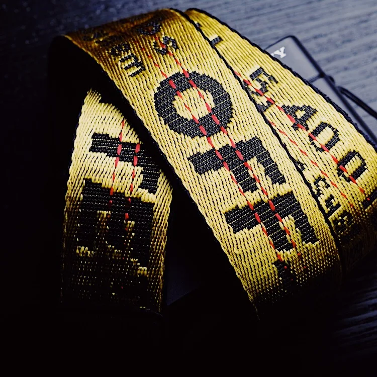 Желтый неопрен фото камера DLSR плеча шеи Слинг ремешок для Canon nikon pentax sony фужи