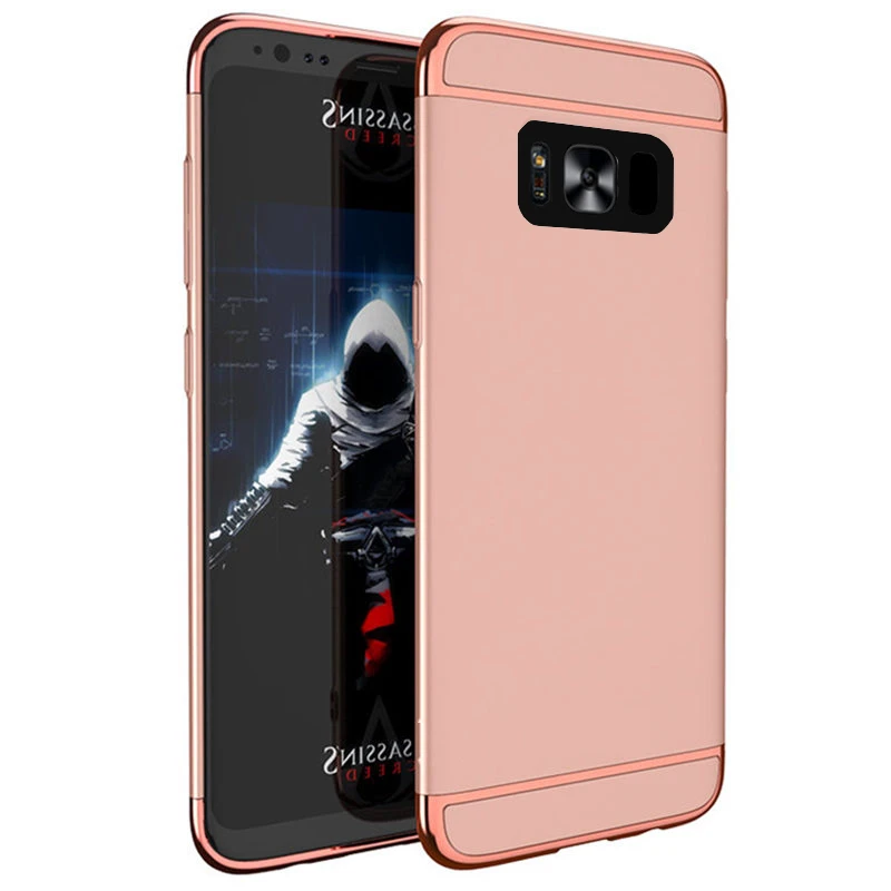 Estuyoya принципиально совместимый с samsung Galaxy S8 Marco гальваническим покрытием