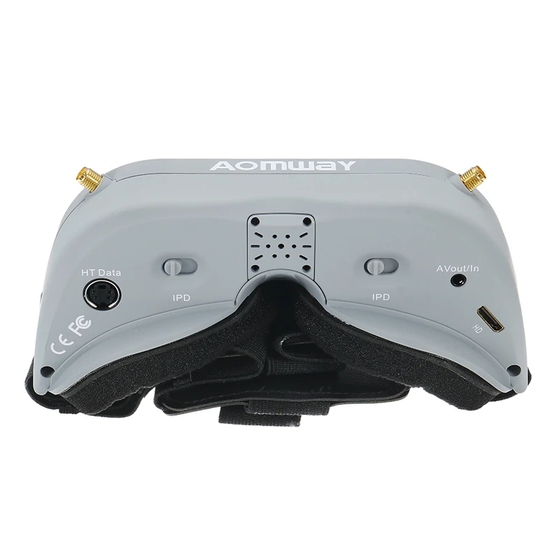 Aomway Commander Goggles V1 2D 3D 40CH 5 8G FPV видео гарнитура с головным трекером Поддержка HD порт DVR