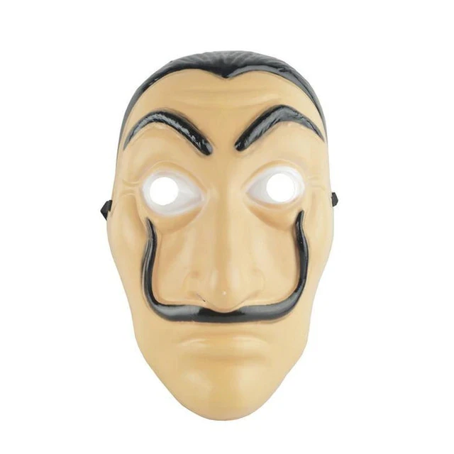 Деньги Heist House of Paper La Casa De Papel маска для Для мужчин женщин Сальвадор Дали хеллоуина