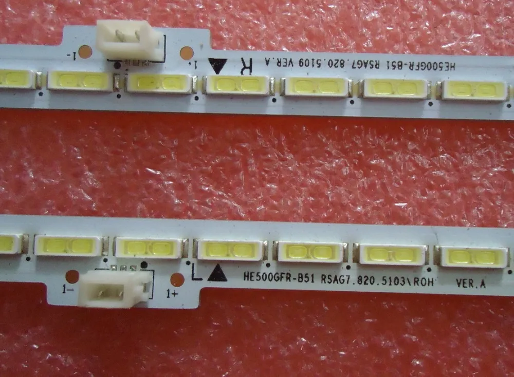 1 пара б/у RSAG7.820.5703 RSAG7.820.5702 65 светодиодный S 546 мм для Hisense 50EC300JD Подсветка