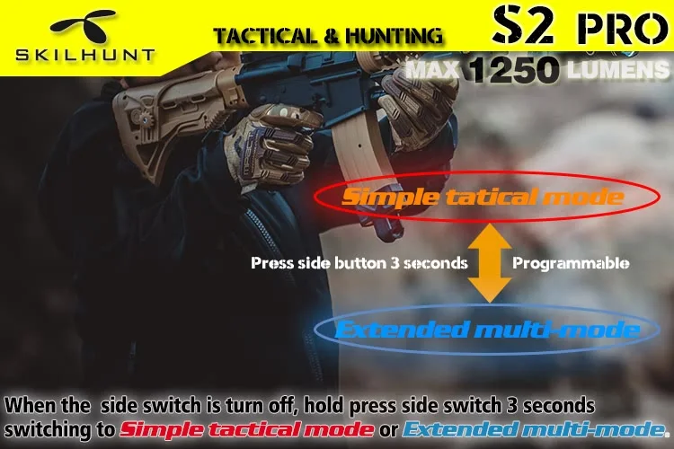 저렴한 전술 손전등, 높은 루멘, 줌 가능, 6 가지 모드, 충격 방지, 고출력 USB 충전식 방수 캠핑 작업 토치