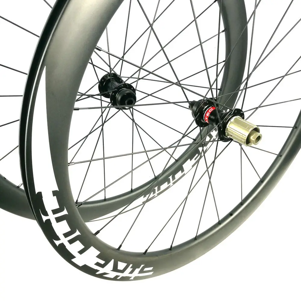 BIKEDOC 700C Clincher 50 мм Глубина 25 мм ширина карбоновая колесная Novate 791 792 ступица Центральный замок колеса велосипеда