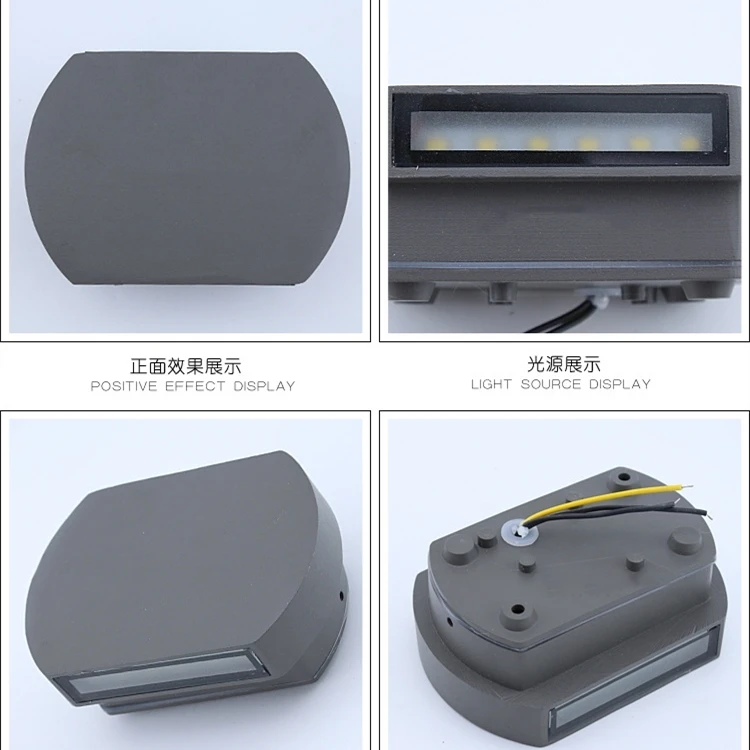 Уличный садовый настенный светильник s COB 3w SMD 6w светодиодный наружный настенный светильник