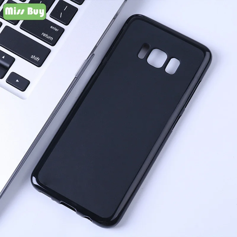 Missbuy Pudding Matte Gel Case for Samsung Galaxy S8 Plus S8Plus Back Cover Silicone 5.8&quot Protective Shell Fundas Coques |