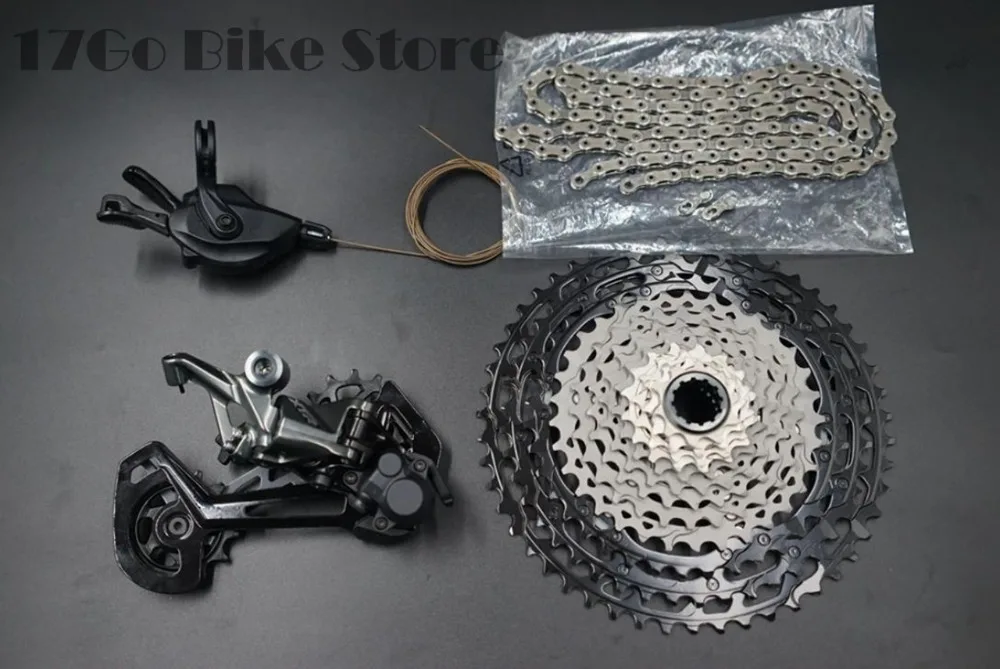 SHIMANO X T R 12 speed Groupset задний переключатель + кассета 10 51 цепь s 1x12 скорость