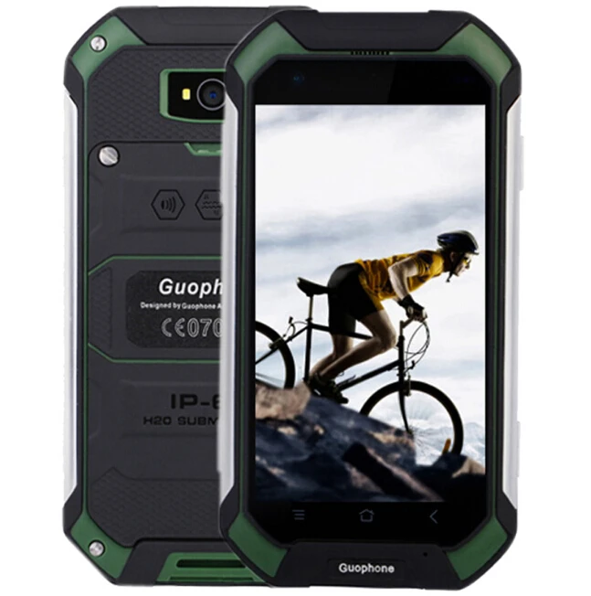 Original Guophone V19 Waterproof smartphone 4.5''IPS MTK6580 Quad Core 2GB RAM 16GB ROM Android 5.1 GPS WCDMA Dual Sim CellPhone |