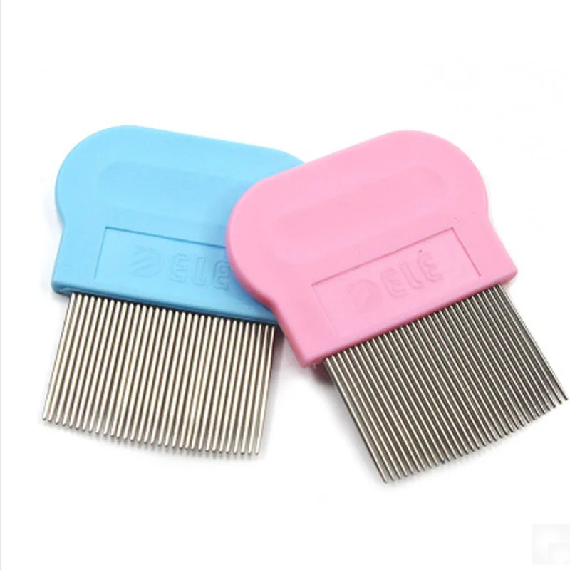 Товары для животных Нержавеющая сталь собака гребень удаления волос однорядные