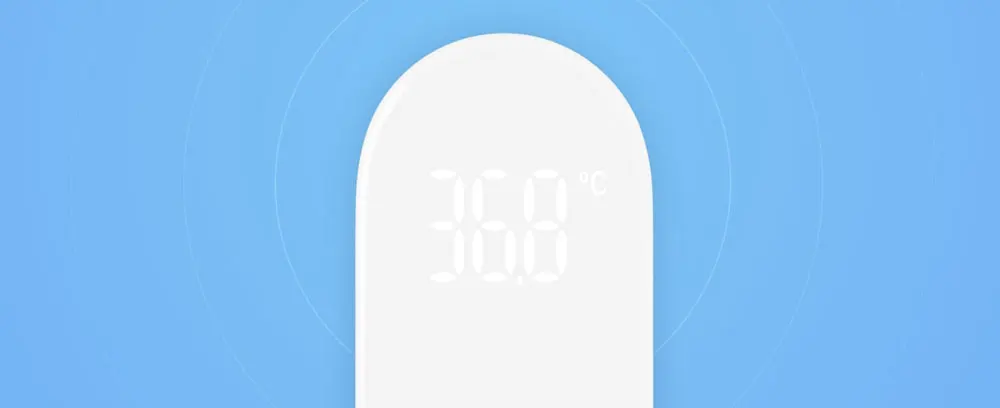 Сяо Mi дома Mi Цзя IHealth точный термометр цифровой Лихорадка Инфракрасный Клиническая Бесконтактное измерение светодиодный показано