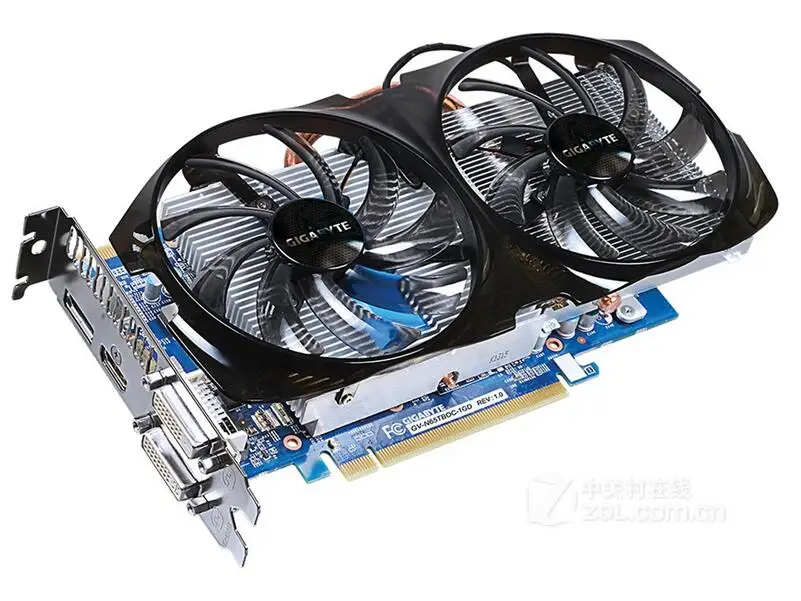 Используется для видеокарты GIGABYTE оригинальная видеокарта nVIDIA Geforce GTX 650 Ti Boost 1 Гб
