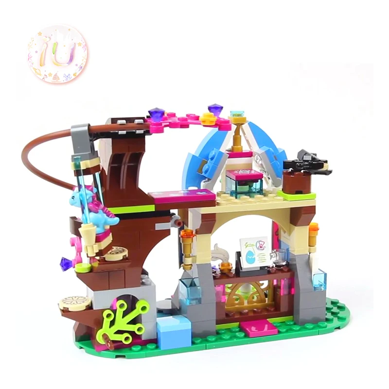 Legoings BELA 10501 Elves elventale школа драконов строительные блоки игрушки для детей подарки