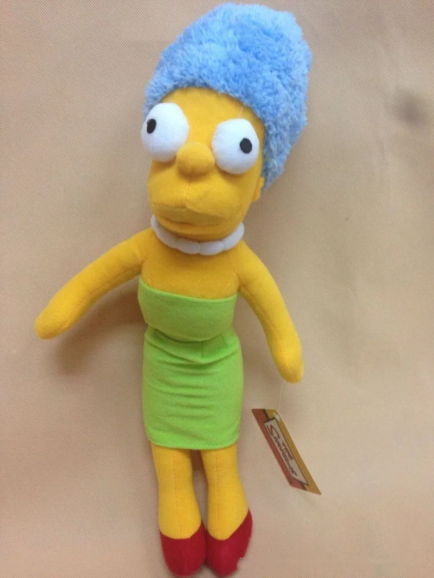 35 см Плюшевые игрушки Семья Симпсонов Барт сын дочери Лиза мультфильм фильм