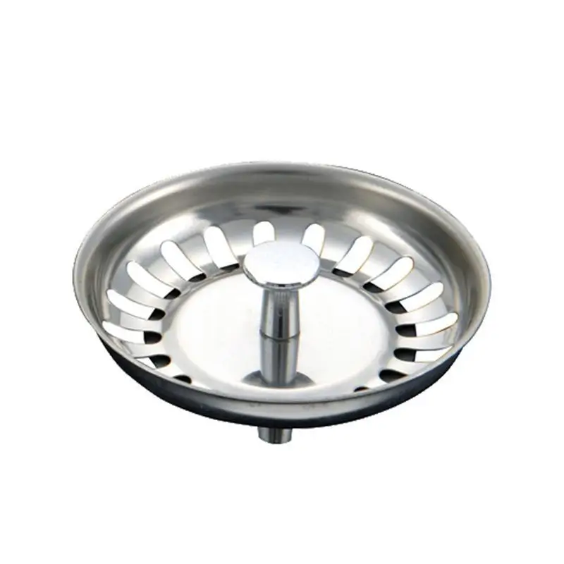 Двойной Слои кухонная раковина из нержавеющей стали Фильтр отходов штепсельной