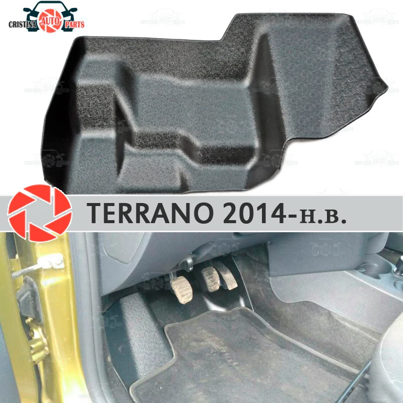Накладка под педали газа для Nissan Terrano 2014 2019 накладка ножки аксессуары защита
