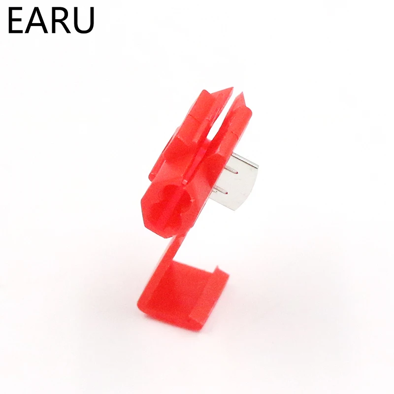 50 шт. красные соединители для кабелей 0 5 1 мм2 22 18 AWG|terminal connector|wire terminals crimp connectorterminal