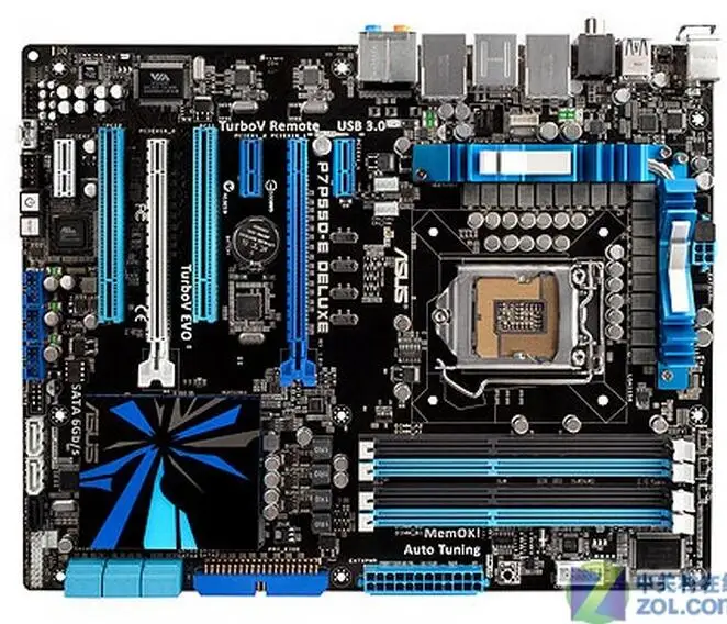 Socket LGA 1156 для ASUS оригинальная б/у настольного ПК материнской платы Intel P55