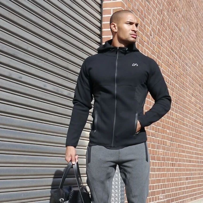 Новинка 2018 Весенняя спортивная куртка для мужчин бега с буквенным принтом пальто
