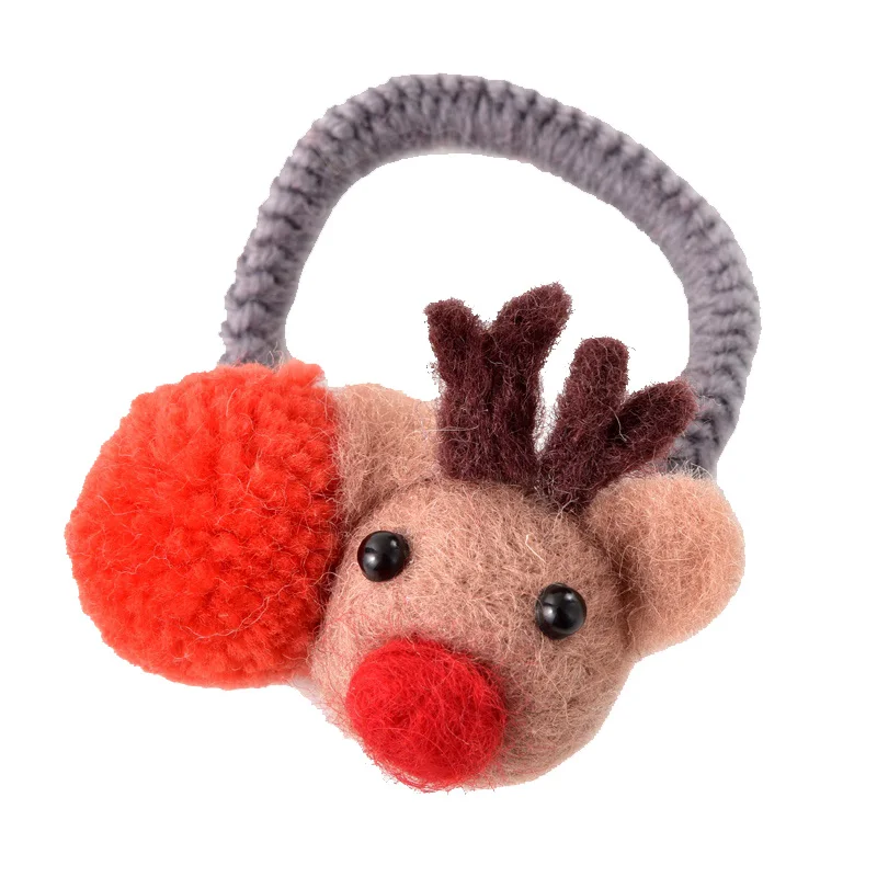 Женская милая и Рождественская веревка для волос Caribou маленький свежий