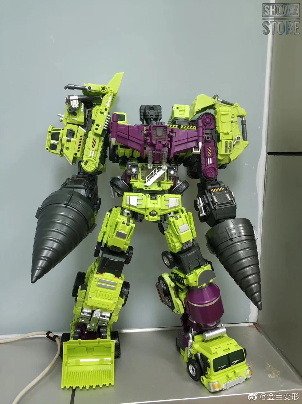 [Show. Z Store] JinBao JB Upgrade Kit для JinBao негабаритных Разрушитель Гравитация трансформация строителя фигурка