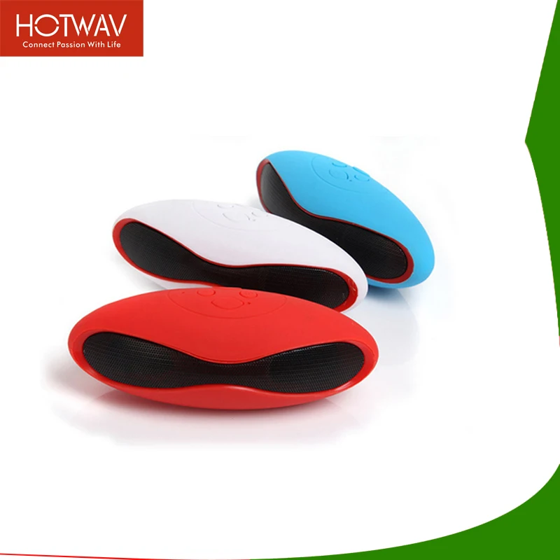 Портативный радио динамик Овальный HIFI беспроводной Bluetooth для компьютера TF карта u