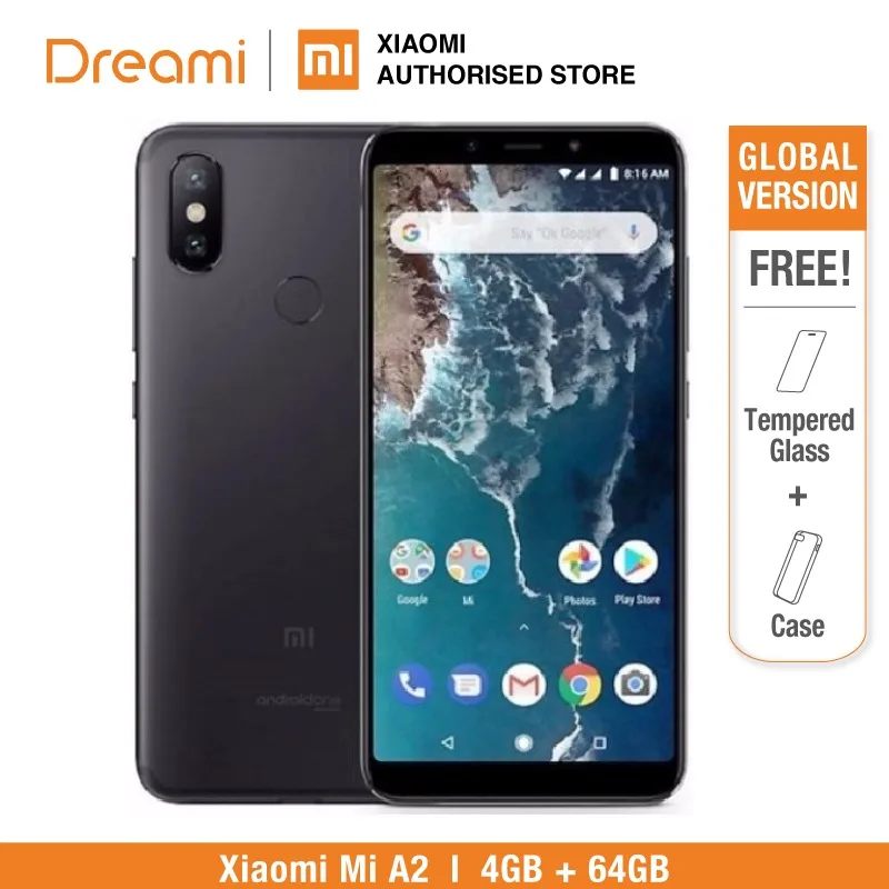 Глобальная версия Xiaomi Mi A2 64 ГБ rom 4 ram (абсолютно новая/запечатанная) mi a2 64gb