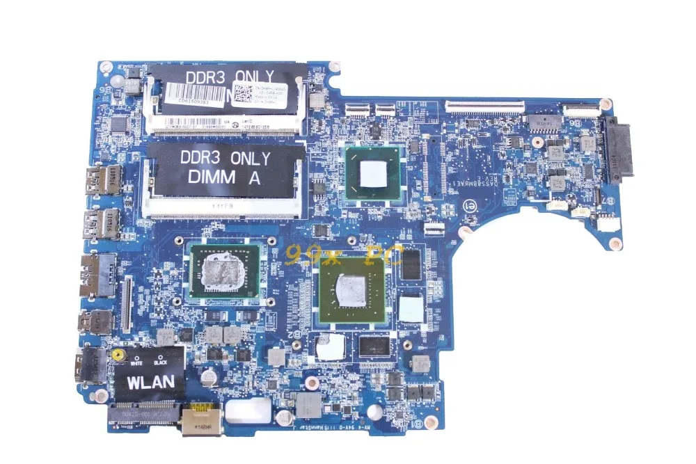 Ноутбук материнская плата для Dell XPS 15Z L511z Материнская ноутбука W/I5-2410M Процессор